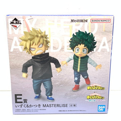 【未使用品】 BANDAI 一番くじ 僕のヒーローアカデミア -更に向こうへ- E賞 いずく＆かつき MASTERLISE 051-260610-mo-01-fur 万代Net店