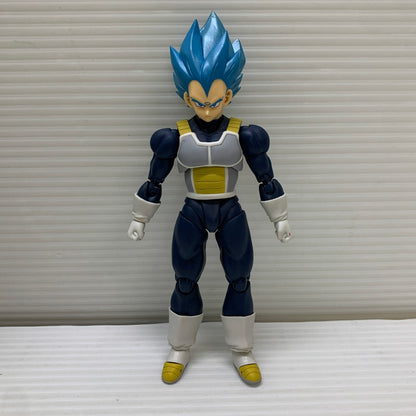 【現状渡し品】 S.H.F アニメ ドラゴンボール 超 ブロリー スーパーサイヤ人 ゴッドスーパーサイヤ人 ベジータ 超 塗装済み 可動フィギュア 050-260729-hu-05-min 万代Net店