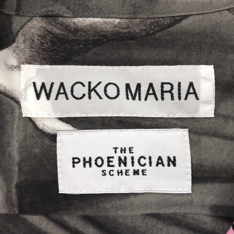 【中古美品】【メンズ】 WACKO MARIA ワコマリア 26SS THE PHOENICIAN SCHEME HAWAIIAN SHIRT (TYPE-4) TPS-WM-HI04 ハワイアンシャツ 半袖 トップス 142-260925-rs-01-fur サイズ：M カラー：ピンク/グレー系 万代Net店