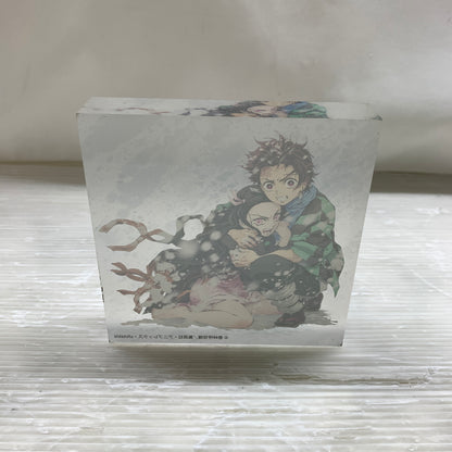【中古品】 鬼滅の刃　アクリルブロック 竈門炭治郎 禰豆子 051-260716-YT-03-min 万代Net店
