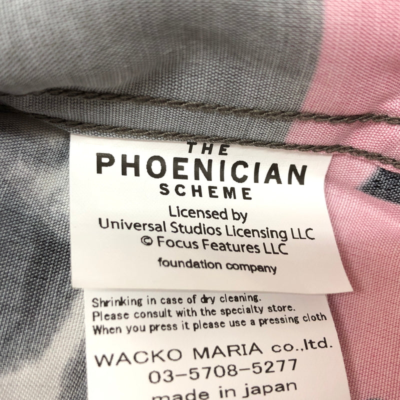 【中古美品】【メンズ】 WACKO MARIA ワコマリア 26SS THE PHOENICIAN SCHEME HAWAIIAN SHIRT (TYPE-4) TPS-WM-HI04 ハワイアンシャツ 半袖 トップス 142-260925-rs-01-fur サイズ：M カラー：ピンク/グレー系 万代Net店