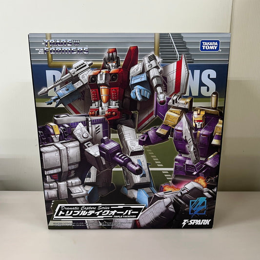 【現状渡し品】 タカラトミー トランスフォーマー Dramatic Capture Series トリプルテイクオーバー T-SPARK おもちゃ 055-260309-AS-7-min 万代Net店