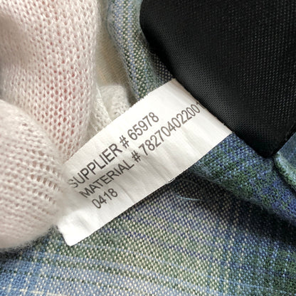 【ジャンク品】【メンズ】 RRL ダブルアールエル OMBRE CHECK SHIRT 782704022001 オンブレチェックシャツ 長袖 トップス 古着 145-260925-rs-02-fur サイズ：M カラー：ブルー/ホワイト/グリーン 万代Net店