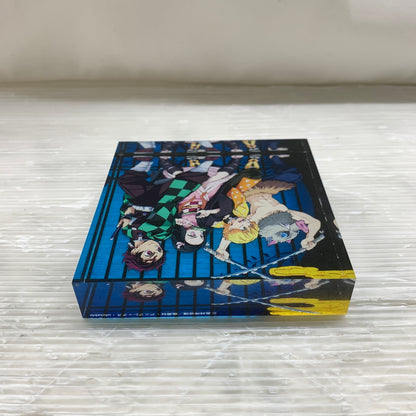 【中古品】 鬼滅の刃　アクリルブロック 竈門炭治郎 禰豆子 我妻善逸 嘴平伊之助 051-260716-YT-05-min 万代Net店