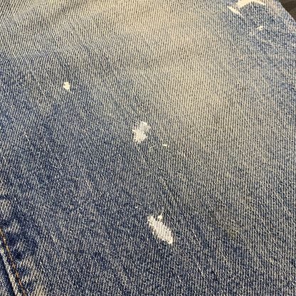 【現状渡し品】【メンズ】 Levi's リーバイス ビッグE 刻印16 不均等V バックポケットチェーンステッチ 66後期 TALON ジッパー 70S DENIM PANTS デニム パンツ ボトムス ズボン 157-251002-cs-07-izu サイズ：不明 カラー：ライトインディゴ 万代Net店