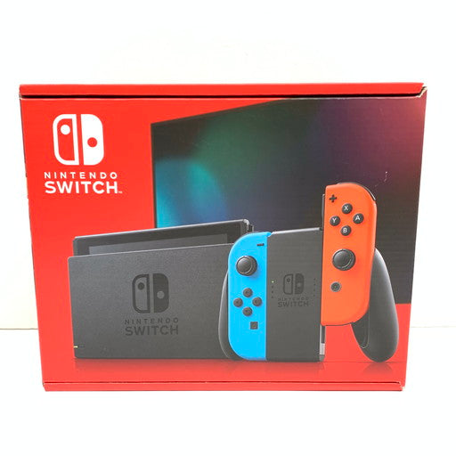 【未使用品】 Nintendo Switch Joy-Con(L) ネオンブルー/(R) ネオンレッド 2022モデル 034-260610-mo-05-fur 万代Net店