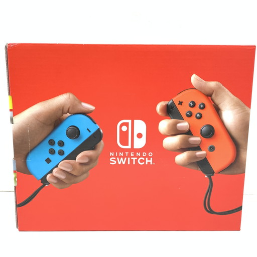 【未使用品】 Nintendo Switch Joy-Con(L) ネオンブルー/(R) ネオンレッド 2022モデル 034-260610-mo-05-fur 万代Net店