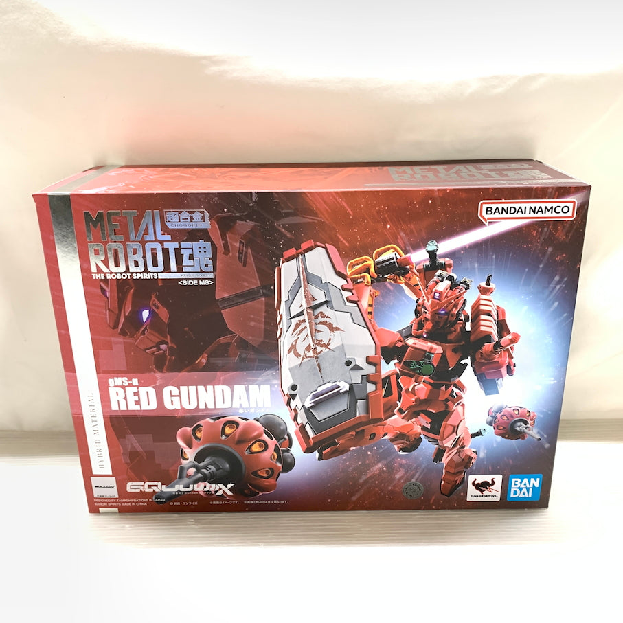 【未使用品】 METAL ROBOT魂 赤いガンダム 056-260605-MS-03-min 万代Net店