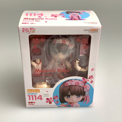【中古品】 劇場版 冴えない彼女の育てかた Fine ねんどろいど 加藤恵 和服Ver. フィギュア 053-260529-zi-24-min 万代Net店