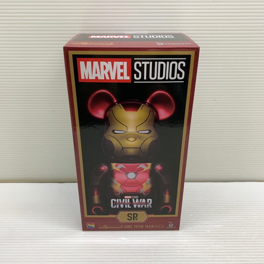【中古品】 Happyくじ MARVEL STUDIOS BE@RBRICK SP賞 BE@RBRICK 400％ アイアンマン マーク46 フィギュア 箱あり 055-260716-YT-07-min 万代Net店