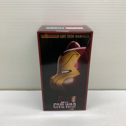 【中古品】 Happyくじ MARVEL STUDIOS BE@RBRICK SP賞 BE@RBRICK 400％ アイアンマン マーク46 フィギュア 箱あり 055-260716-YT-07-min 万代Net店