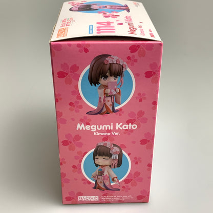 【中古品】 劇場版 冴えない彼女の育てかた Fine ねんどろいど 加藤恵 和服Ver. フィギュア 053-260529-zi-24-min 万代Net店