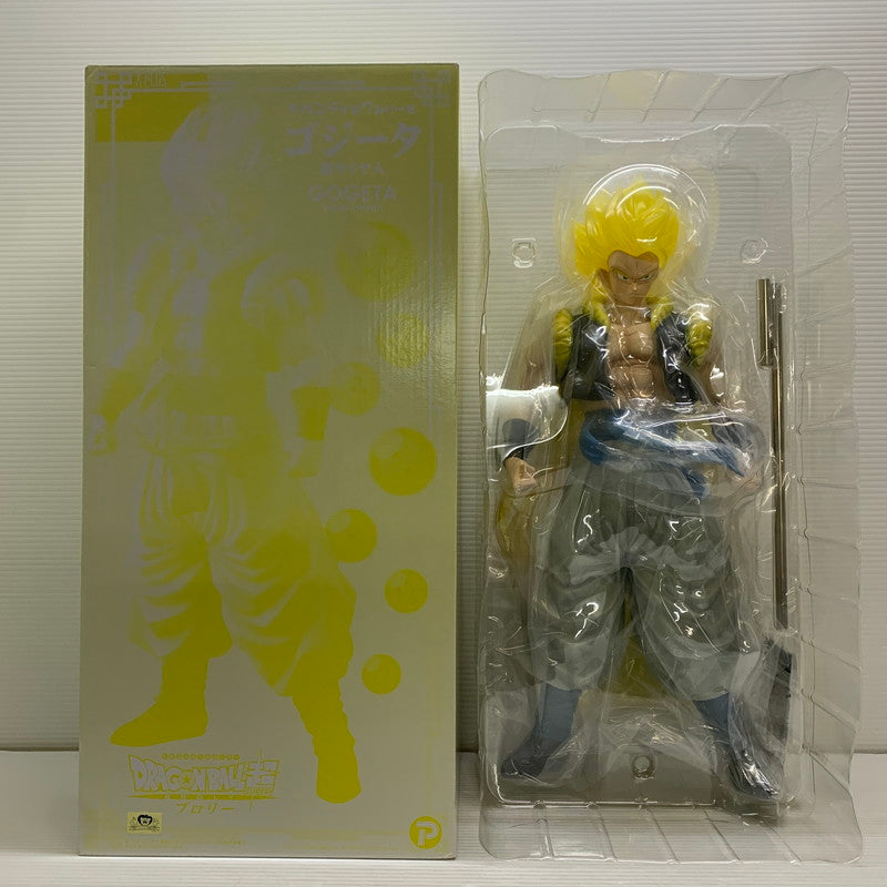 【現状渡し品】 プレックス アニメ ドラゴンボール超 超サイヤ人ゴジータ ギガンティックシリーズ フィギュア 塗装済み 完成品 050-260729-hu-10-min 万代Net店