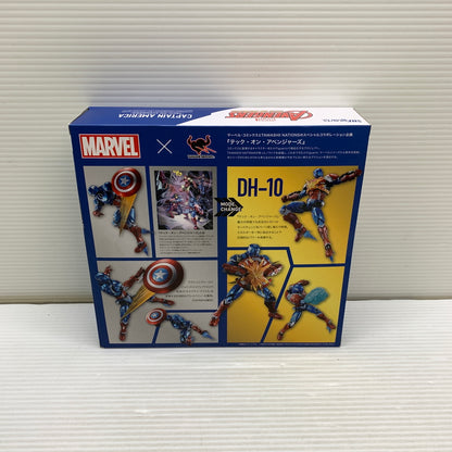 【中古品】 S.H.F キャプテン・アメリカ (テック・オン アベンジャーズ) フィギュア 箱あり 055-260716-YT-08-min 万代Net店