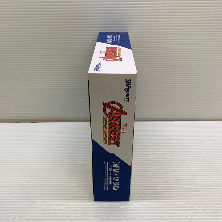 【中古品】 S.H.F キャプテン・アメリカ (テック・オン アベンジャーズ) フィギュア 箱あり 055-260716-YT-08-min 万代Net店