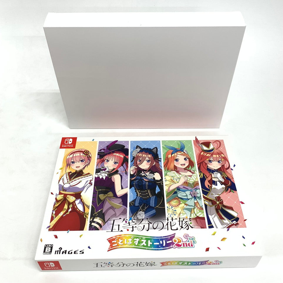 【中古品】 五等分の花嫁 ごとぱずストーリー 2nd SPECIAL BOX - Switch 029-260104-mo-10-fur 万代Net店