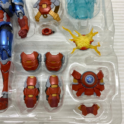 【中古品】 S.H.F キャプテン・アメリカ (テック・オン アベンジャーズ) フィギュア 箱あり 055-260716-YT-08-min 万代Net店