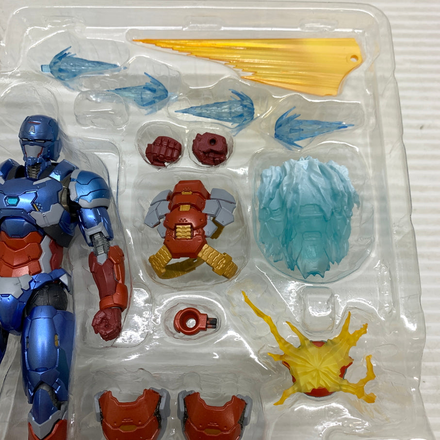 【中古品】 S.H.F キャプテン・アメリカ (テック・オン アベンジャーズ) フィギュア 箱あり 055-260716-YT-08-min 万代Net店