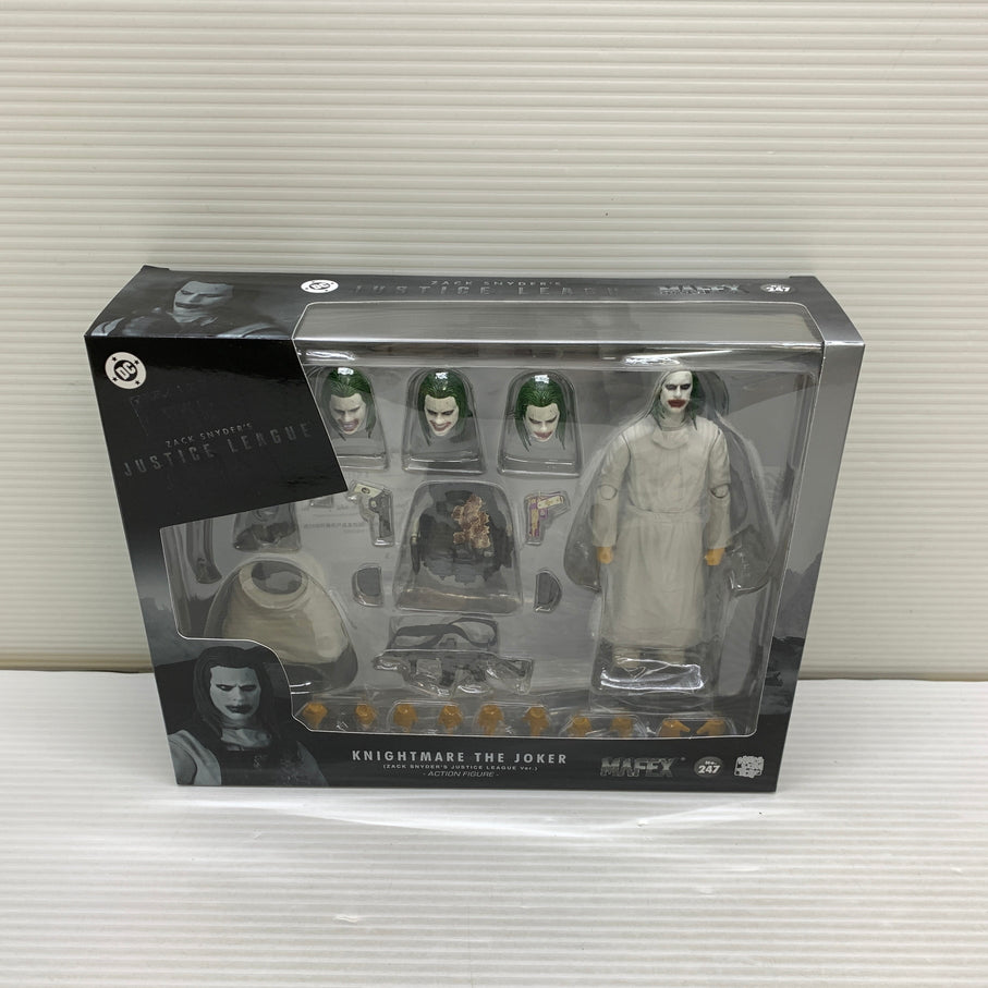 【中古品】 ジャスティス・リーグ：ザック・スナイダーカット MAFEX KNIGHTMARE THE JOKER(ZACK SNYDER’S JUSTICE LEAGUE Ver.) アクションフィギュア No.247 箱あり 055-260716-YT-09-min 万代Net店