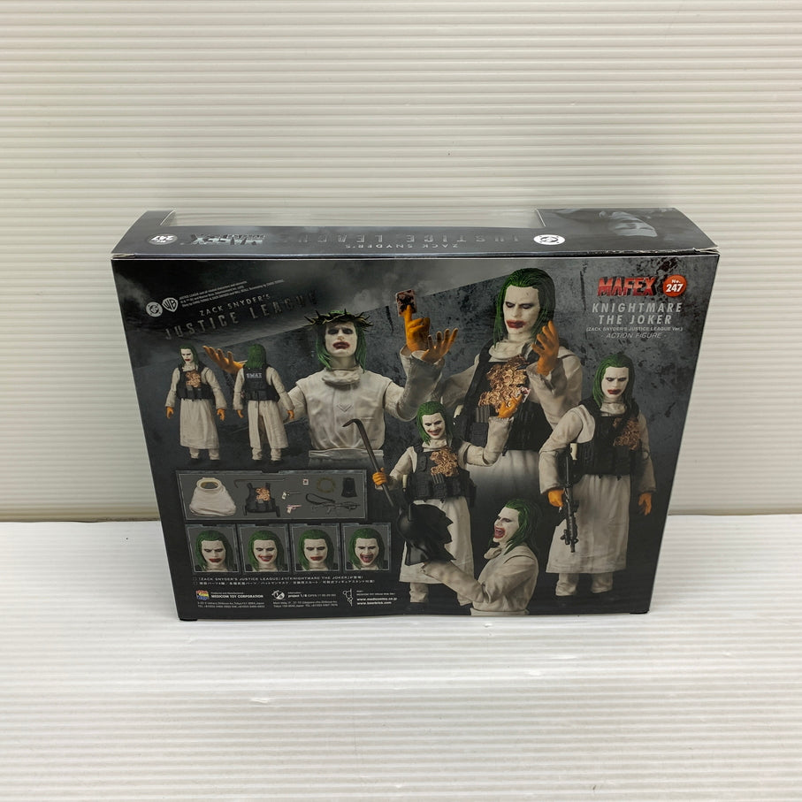 【中古品】 ジャスティス・リーグ：ザック・スナイダーカット MAFEX KNIGHTMARE THE JOKER(ZACK SNYDER’S JUSTICE LEAGUE Ver.) アクションフィギュア No.247 箱あり 055-260716-YT-09-min 万代Net店