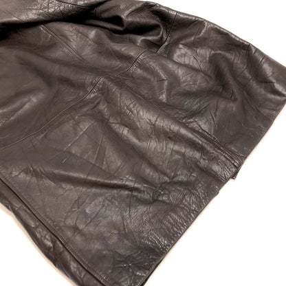 【ジャンク品】【メンズ】 REDSKINS JACKET TYPE B32 レザーコート ミリタリージャケット アウター ヴィンテージ系 146-260122-rs-05-fur サイズ：XL カラー：ブラウン 万代Net店
