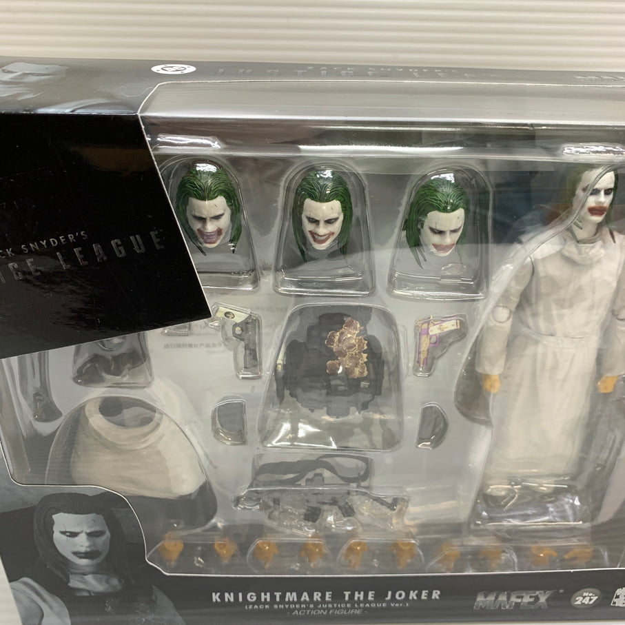【中古品】 ジャスティス・リーグ：ザック・スナイダーカット MAFEX KNIGHTMARE THE JOKER(ZACK SNYDER’S JUSTICE LEAGUE Ver.) アクションフィギュア No.247 箱あり 055-260716-YT-09-min 万代Net店