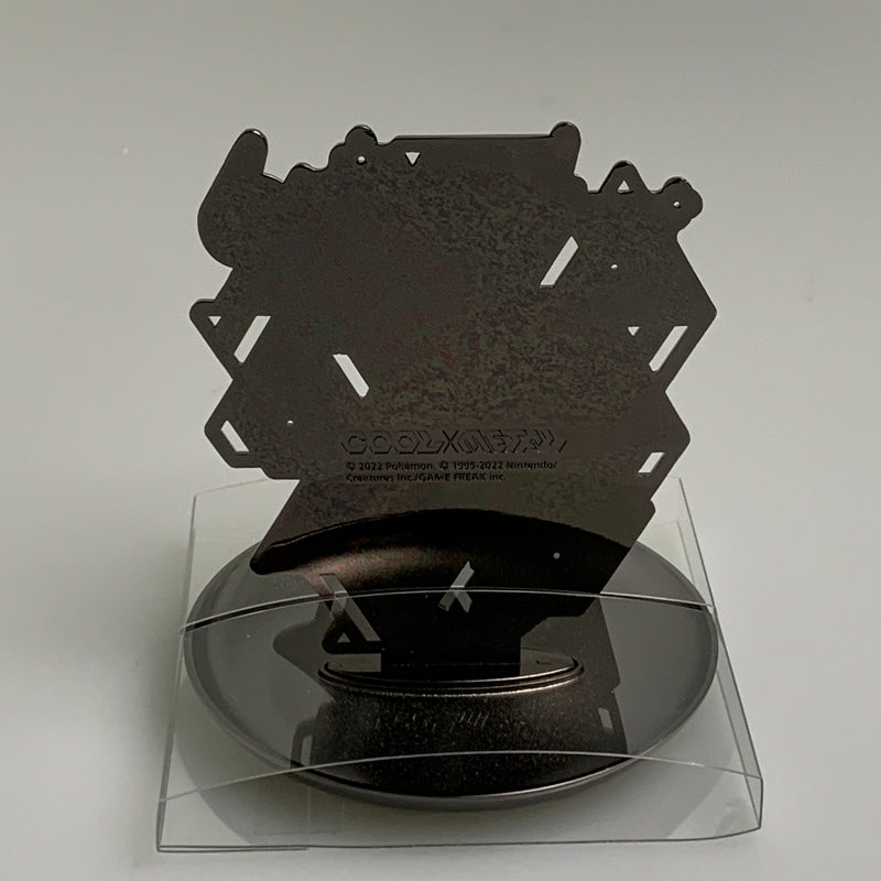【中古品】 ポケモンセンター限定 ルカリオ アクセサリースタンド COOL×METAL 052-260608-hu-02-min 万代Net店