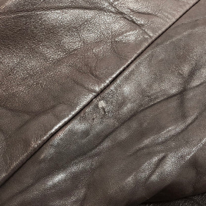 【ジャンク品】【メンズ】 REDSKINS JACKET TYPE B32 レザーコート ミリタリージャケット アウター ヴィンテージ系 146-260122-rs-05-fur サイズ：XL カラー：ブラウン 万代Net店