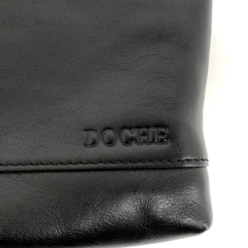 【現状渡し品】【メンズ/レディース】 DOCHE ドーチェ CLUTCH BAG CLB-6741 クラッチバッグ レザー フラット 鞄 188-250421-rs-03-fur カラー：ブラック 万代Net店