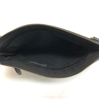 【現状渡し品】【メンズ/レディース】 DOCHE ドーチェ CLUTCH BAG CLB-6741 クラッチバッグ レザー フラット 鞄 188-250421-rs-03-fur カラー：ブラック 万代Net店