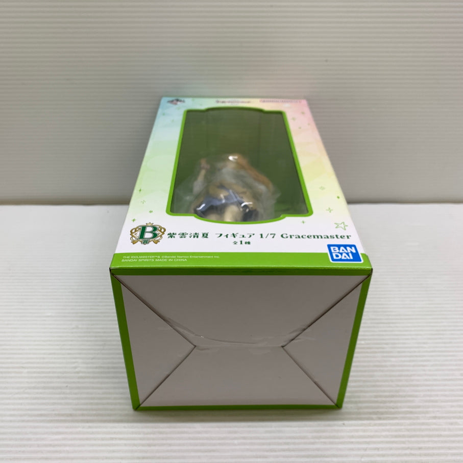 【中古品】 一番くじ 学園アイドルマスター Part3 B賞 紫雲清夏 フィギュア 1/7 Gracemaster バンダイ 箱あり 053-260717-YT-01-min 万代Net店