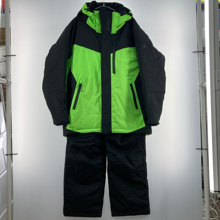 【中古品】【メンズ】 WORKMAN AEGIS 防水防寒スーツ 上下セット 144-260419-WA-01-iwa サイズ：3L カラー：ブラック グリーン 万代Net店