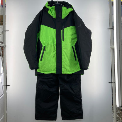 【中古品】【メンズ】 WORKMAN AEGIS 防水防寒スーツ 上下セット 144-260419-WA-01-iwa サイズ：3L カラー：ブラック グリーン 万代Net店