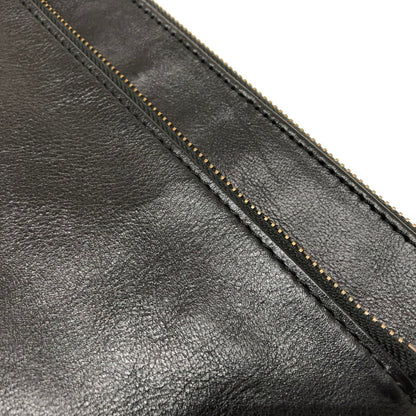 【現状渡し品】【メンズ/レディース】 DOCHE ドーチェ CLUTCH BAG CLB-6741 クラッチバッグ レザー フラット 鞄 188-250421-rs-03-fur カラー：ブラック 万代Net店