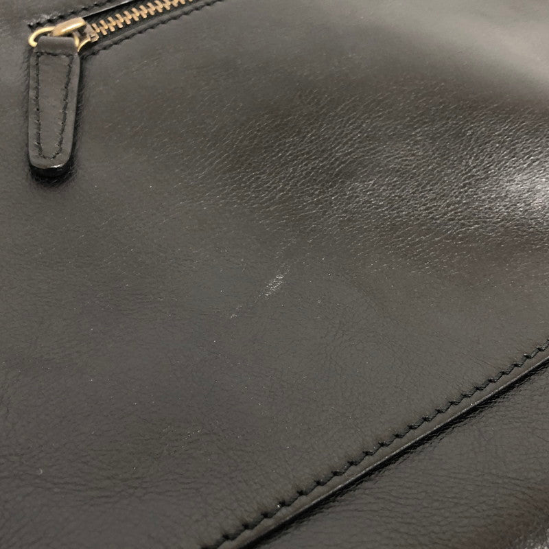 【現状渡し品】【メンズ/レディース】 DOCHE ドーチェ CLUTCH BAG CLB-6741 クラッチバッグ レザー フラット 鞄 188-250421-rs-03-fur カラー：ブラック 万代Net店