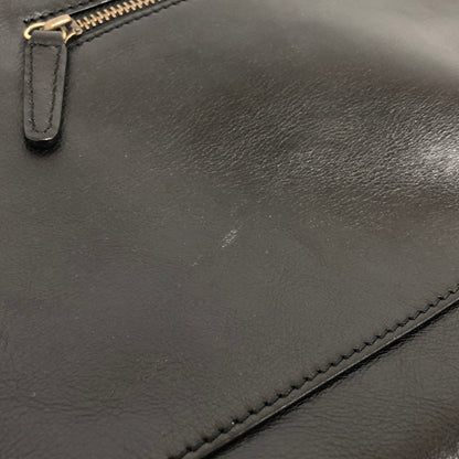 【現状渡し品】【メンズ/レディース】 DOCHE ドーチェ CLUTCH BAG CLB-6741 クラッチバッグ レザー フラット 鞄 188-250421-rs-03-fur カラー：ブラック 万代Net店