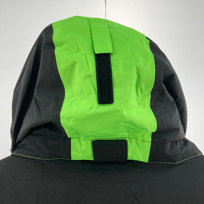【中古品】【メンズ】 WORKMAN AEGIS 防水防寒スーツ 上下セット 144-260419-WA-01-iwa サイズ：3L カラー：ブラック グリーン 万代Net店