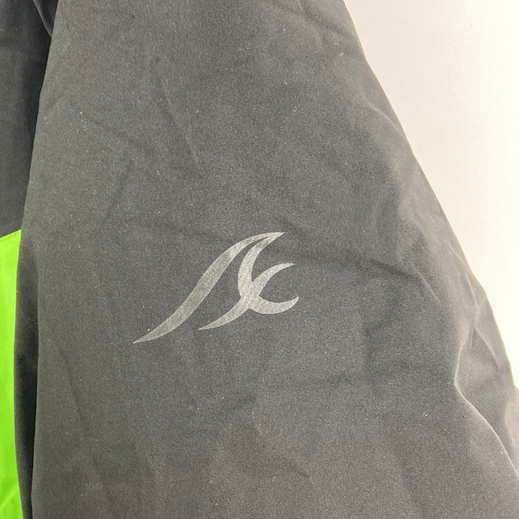 【中古品】【メンズ】 WORKMAN AEGIS 防水防寒スーツ 上下セット 144-260419-WA-01-iwa サイズ：3L カラー：ブラック グリーン 万代Net店