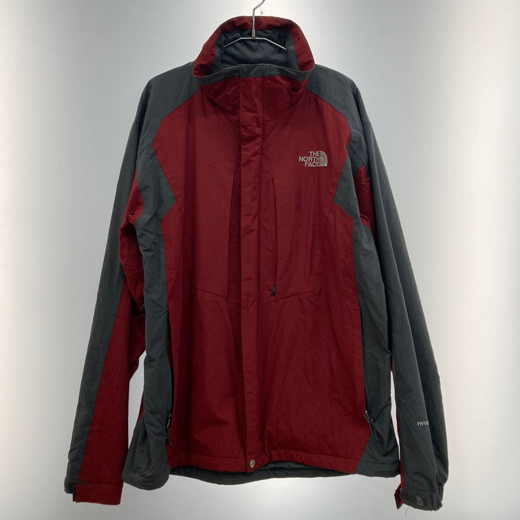 【現状渡し品】【メンズ】 THE NORTH FACE ザ・ノースフェイス HYVENT RED ジャケット 144-260101-WA-06-iwa サイズ：L/G カラー：レッド グレー 万代Net店