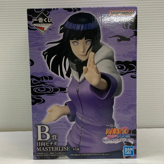 【中古品】 一番くじ アニメ NARUTO ナルト 疾風伝 輪廻の嘆きと平和の懸け橋 B賞 日向ヒナタ MASTERLISE 塗装済み 完成品 フィギュア 051-260729-hu-17-min 万代Net店