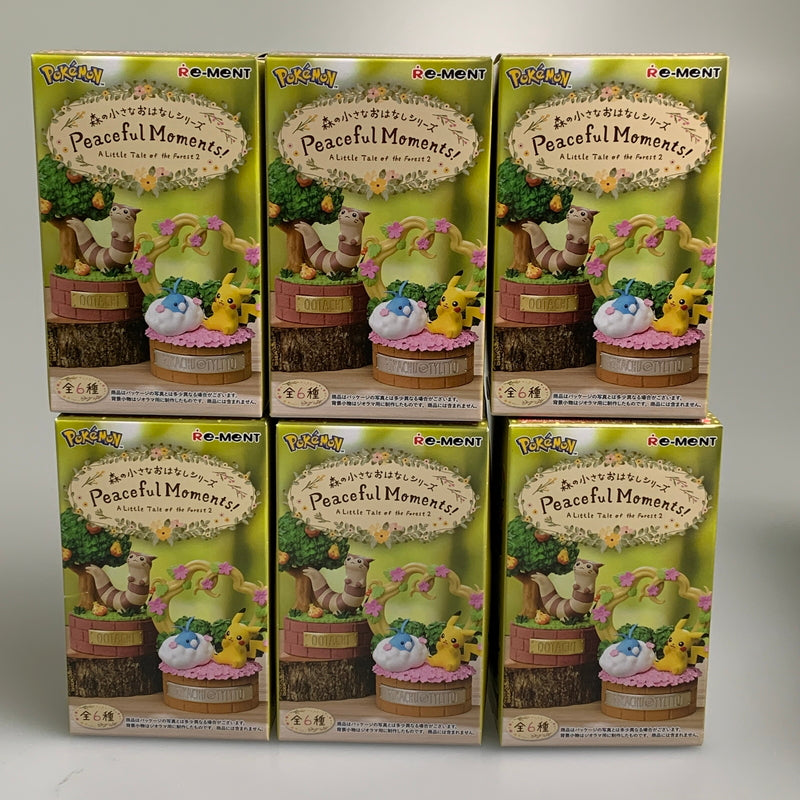 【中古品】 ポケットモンスター ポケモン 森の小さなおはなしシリーズ Peaceful Moments! フィギュア おもちゃ 052-260608-hu-06-min 万代Net店