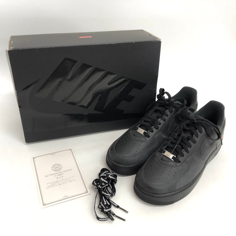 【現状渡し品】【メンズ】 NIKE × SUPREME ナイキ シュプリーム AIR FORCE 1 LOW CU9225-001 エアフォース ロー スニーカー シューズ 靴 160-260925-rs-04-fur サイズ：27.0cm US9 カラー：ブラック 万代Net店