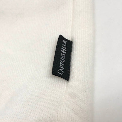 【中古品】【メンズ】 CAPTAINS HELM キャプテンズヘルム LINE-RIB CREW SWEAT スウェット トレーナー 長袖 トップス 142-251107-rs-03-fur サイズ：L カラー：ホワイト/レッド 万代Net店
