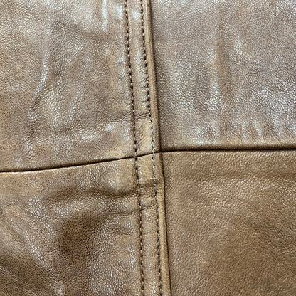 【中古品】【メンズ】 ORVIS オービス 90’S LEATHER VEST レザー ベスト アウター 146-260418-cs-05-izu サイズ：M カラー：ブラウン 万代Net店