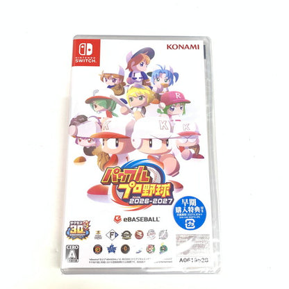 【未使用品】 早期購入特典付き パワフルプロ野球2026-2027 -Switch 029-260613-mo-04-fur 万代Net店