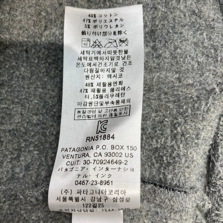 【中古品】【メンズ】 patagonia パタゴニア RN51884 スウェットパーカー 147-260103-WA-01-iwa サイズ：S カラー：グレー 万代Net店