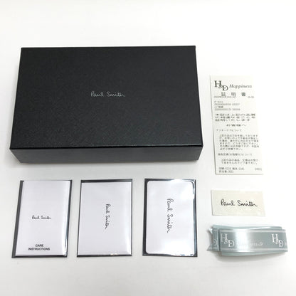 【中古品】【メンズ/レディース】 PAUL SMITH ポール・スミス BMULTI M1A4778 ラウンドファスナー ロングウォレット 長財布 200-260925-rs-03-fur カラー：グレー 万代Net店