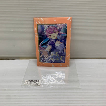 【中古品】 ホロライブ 湊あくあ 活動6周年記念 直筆サイン入りポストカード グッズ VTuber 053-260202-AS-1-min 万代Net店