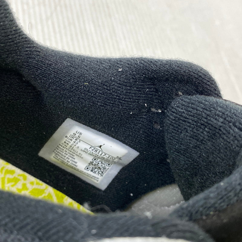 【中古美品】【メンズ】 NIKE ナイキ × TRAVIS SCOTT トラヴィス スコット FZ8117-102 JORDAN JUMPMAN JACK TR CJ1 T-REXX ジャンプマン ジャック スニーカー 靴 160-261011-kh-11-izu サイズ：27.5 カラー：MUSLIN/BLACK-BRIGHT CACTUS 万代Net店