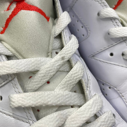 【中古品】【メンズ】 NIKE ナイキ 384664-123 AIR JORDAN 6 RETRO (2014) エア ジョーダン 6 レトロ スニーカー 靴 160-261011-kh-13-izu サイズ：27.5 カラー：WHITE/INFRARED-BLACK 万代Net店